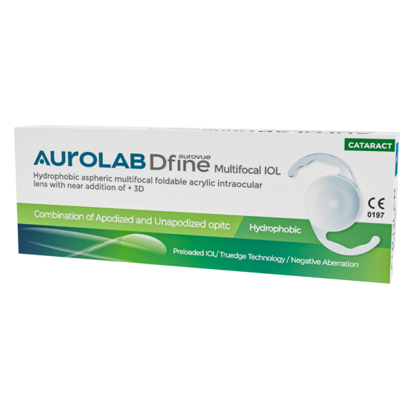 AuroVue Dfine Multifocal Aspheric Preloaded IOL System